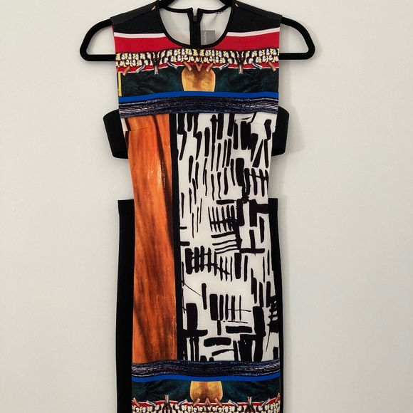 Clover Canyon bodycone printed dress - Picture 1 of 3